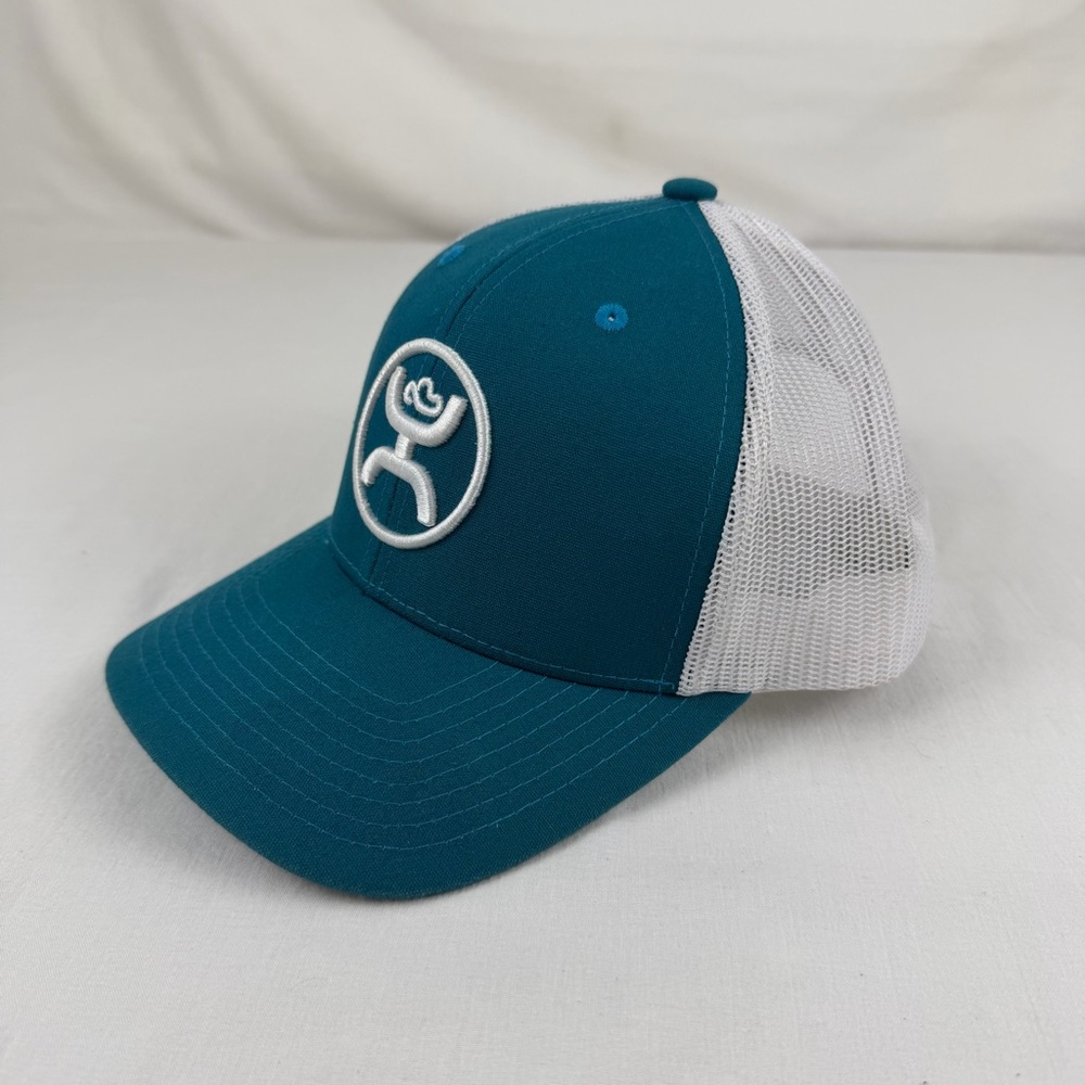 Hooey Mens O Classic Embroidered Logo 6-Panel Adjustable Trucker Hat